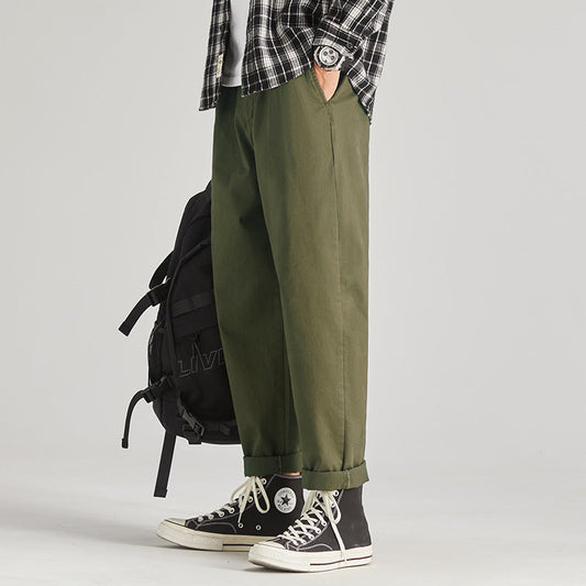 Fashionable casual long pants for men by My Store, shown in a relaxed everyday style