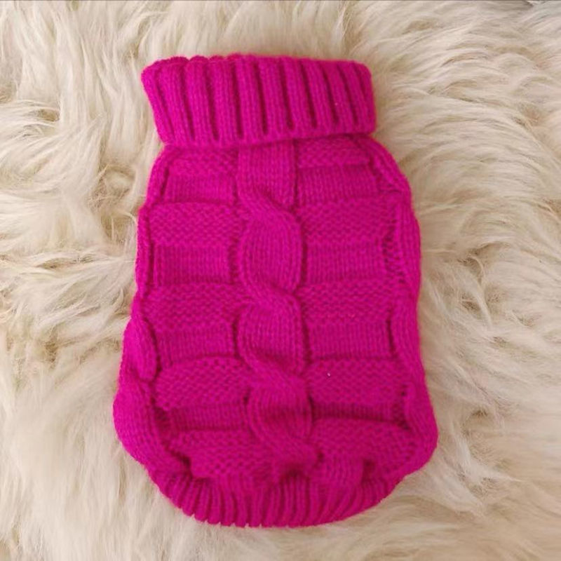 My Store cat knitted sweater, cute autumn winter pet clothing in a net red design
