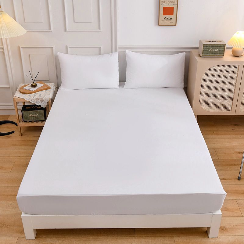 Students cotton fitted bed sheet with matching pillowcase by My Store