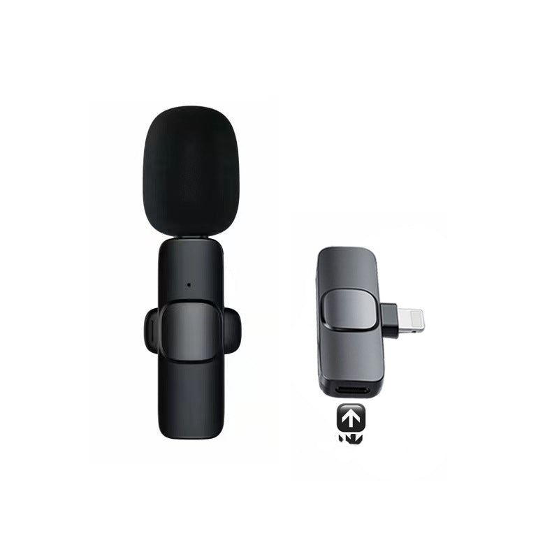 Wireless lavalier microphone for mobile phone short video shooting and live broadcasting by My Store