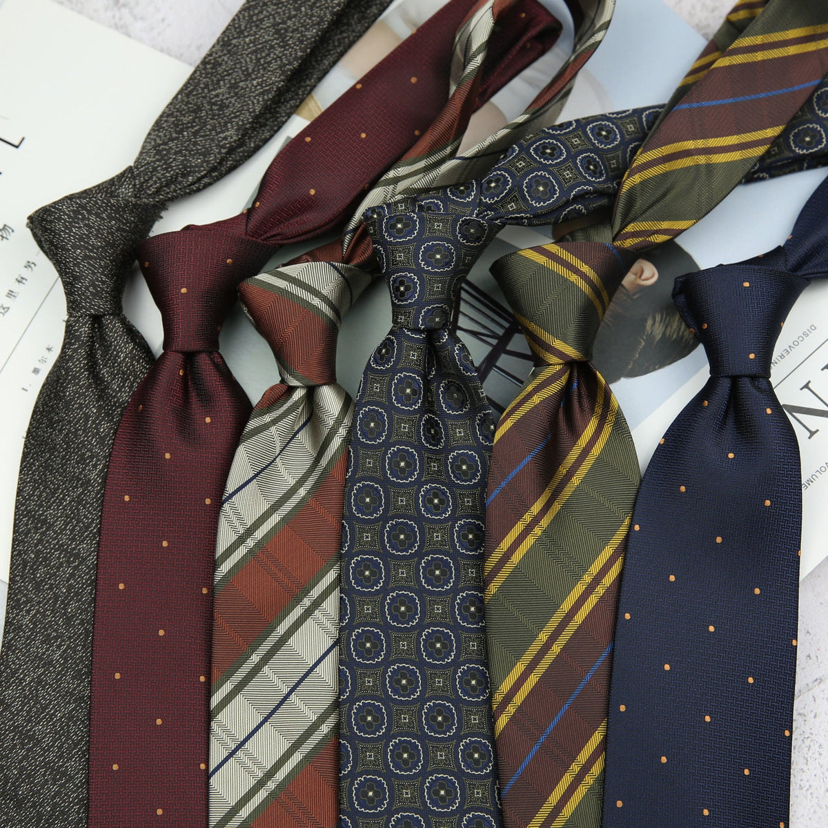 Men's formal business suit tie in a classic design by My Store