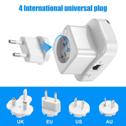 WiFi signal wireless routing network extender for enhanced wireless coverage; My Store brand