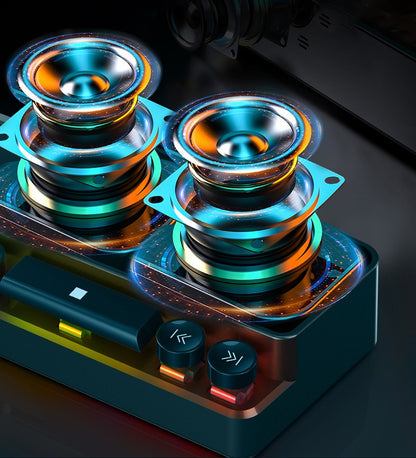 Bluetooth speaker home desktop esports gaming computer stereo by My Store