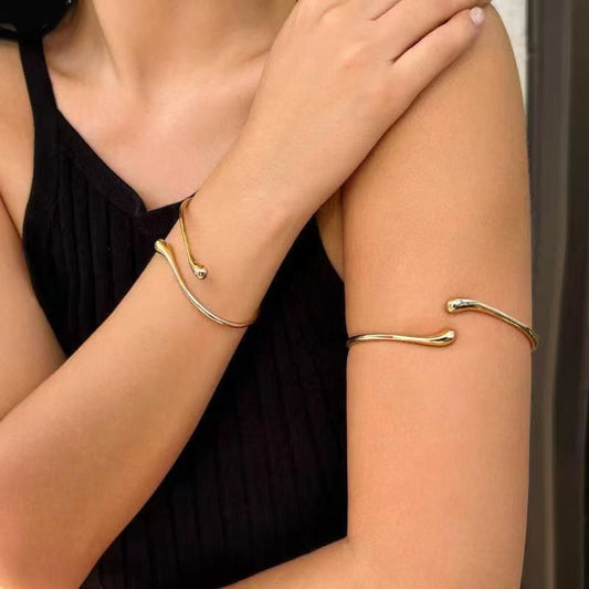 European and American-style personalized fashion armband, adjustable bracelet design with unique detailing