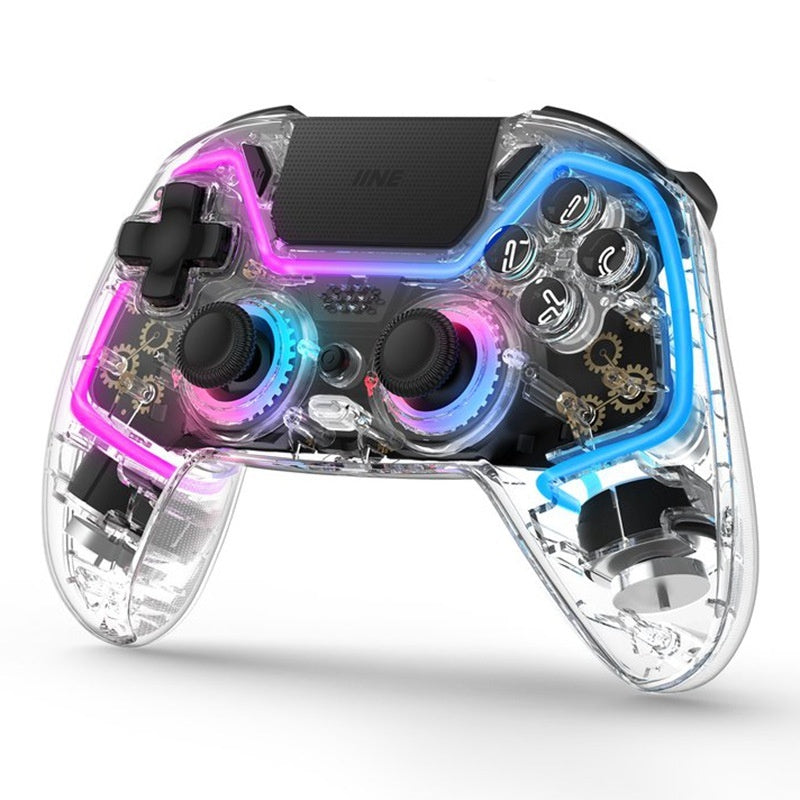Transparent wireless Bluetooth game console controller<center>
