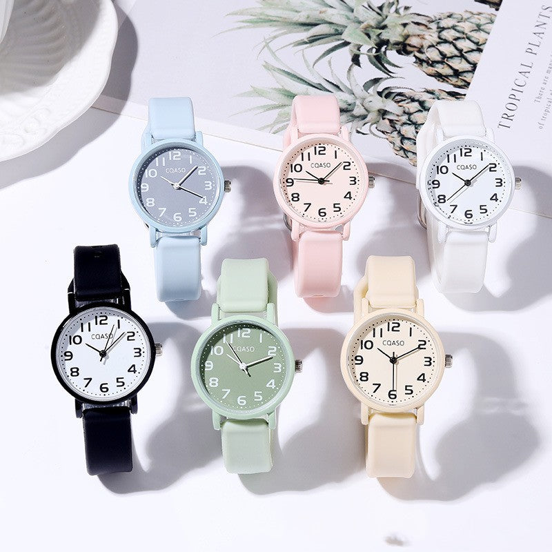 Children's quartz retro examination watch by My Store in a classic design