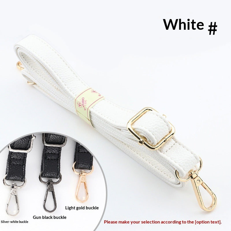 Lychee grain crossbody shoulder bag with wide versatile backpack strap 马会
