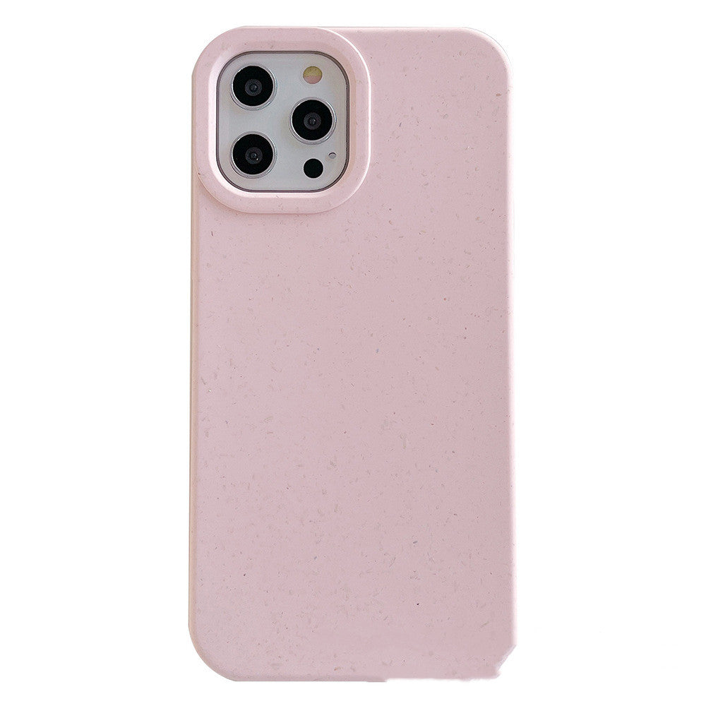Wheat straw fully degradable protective phone case for Apple iPhone 14 Pro Max