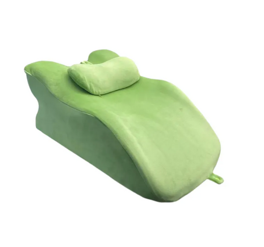 BACKUPMYFILESNOW® stomach sleeper pillow with ergonomic design for comfortable side and stomach sleeping support.