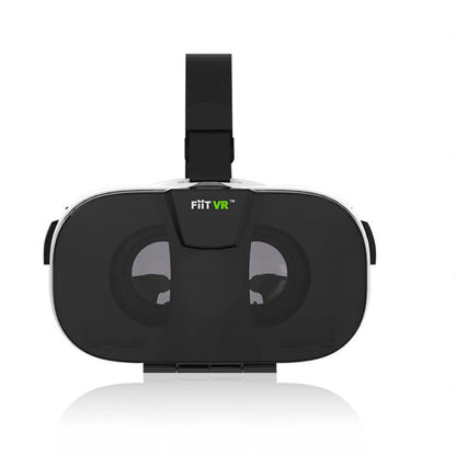 Mobile phone virtual reality helmet with 3D VR glasses headset for immersive viewing