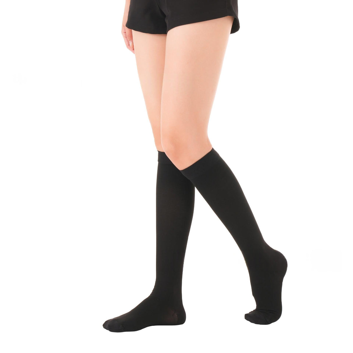 Women’s elastic mid-calf compression socks