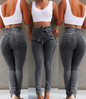 Edgy Fringe Denim