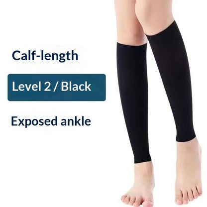 Women's compression mid-calf socks by My Store, shown in a close-up product view