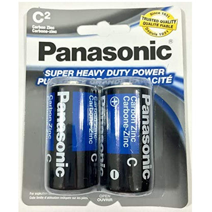 Panasonic 6-Pack C Zinc Carbon Batteries