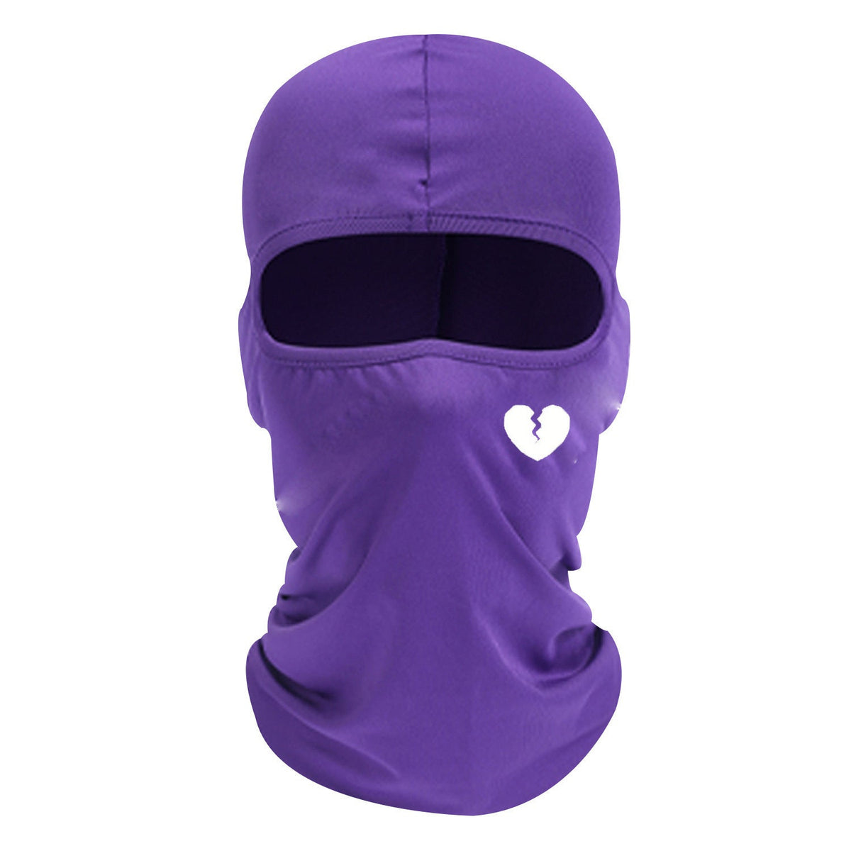 Outdoor breathable printed balaclava, single-hole pullover for sun protection