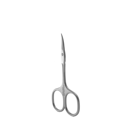Staleks professional cuticle scissors "Ballerina" UNIQ 10 TYPE 3 with sharp, precise blades for manicure and cuticle grooming.