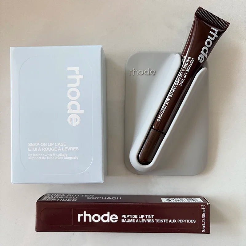 Fashion Brand Cosmetics Lip Gloss Portable Magnetic Mounting Bracket 6 Colors Patterned Lipstick Ribbon Raspberry Jelly Espresso - BACKUPMYFILESNOW.COM®
