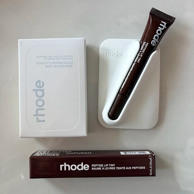 Fashion Brand Cosmetics Lip Gloss Portable Magnetic Mounting Bracket 6 Colors Patterned Lipstick Ribbon Raspberry Jelly Espresso - BACKUPMYFILESNOW.COM®