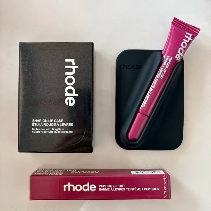 Fashion Brand Cosmetics Lip Gloss Portable Magnetic Mounting Bracket 6 Colors Patterned Lipstick Ribbon Raspberry Jelly Espresso - BACKUPMYFILESNOW.COM®