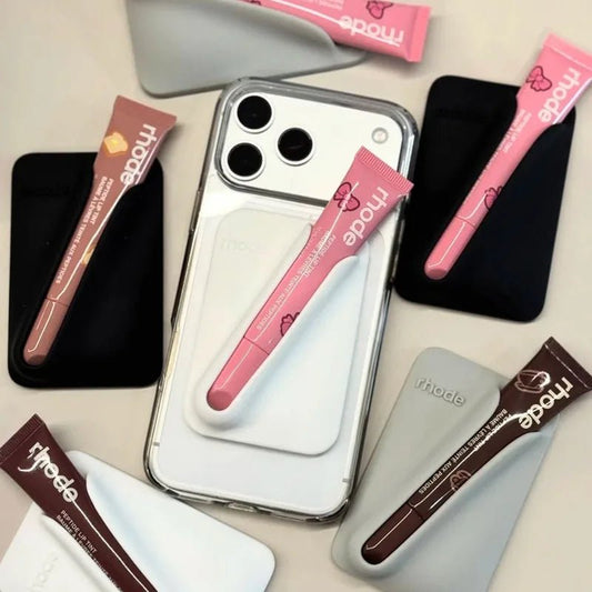 Fashion Brand Cosmetics Lip Gloss Portable Magnetic Mounting Bracket 6 Colors Patterned Lipstick Ribbon Raspberry Jelly Espresso - BACKUPMYFILESNOW.COM®