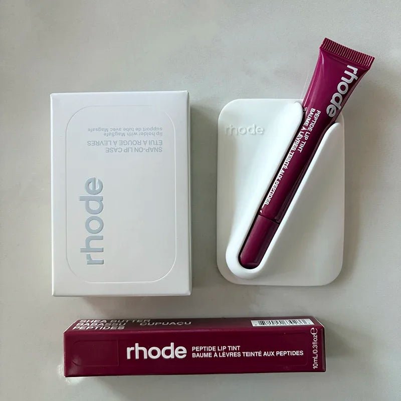 Fashion Brand Cosmetics Lip Gloss Portable Magnetic Mounting Bracket 6 Colors Patterned Lipstick Ribbon Raspberry Jelly Espresso - BACKUPMYFILESNOW.COM®