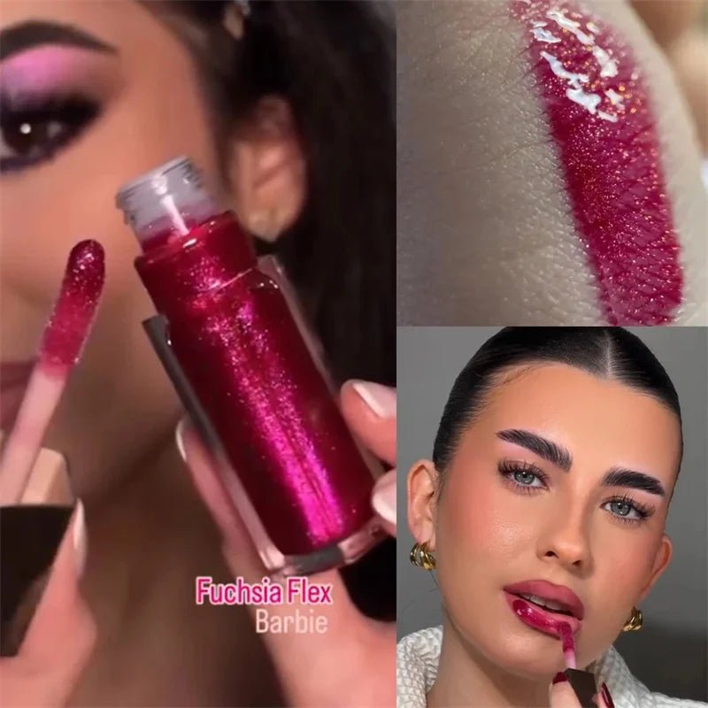 Fashion Fenty Beauty Lip Glaze Moisten Shine Glitter Lip Plumper Makeup For Beginner Liquid Lipstick Female Makeup Cosmetics - BACKUPMYFILESNOW.COM®