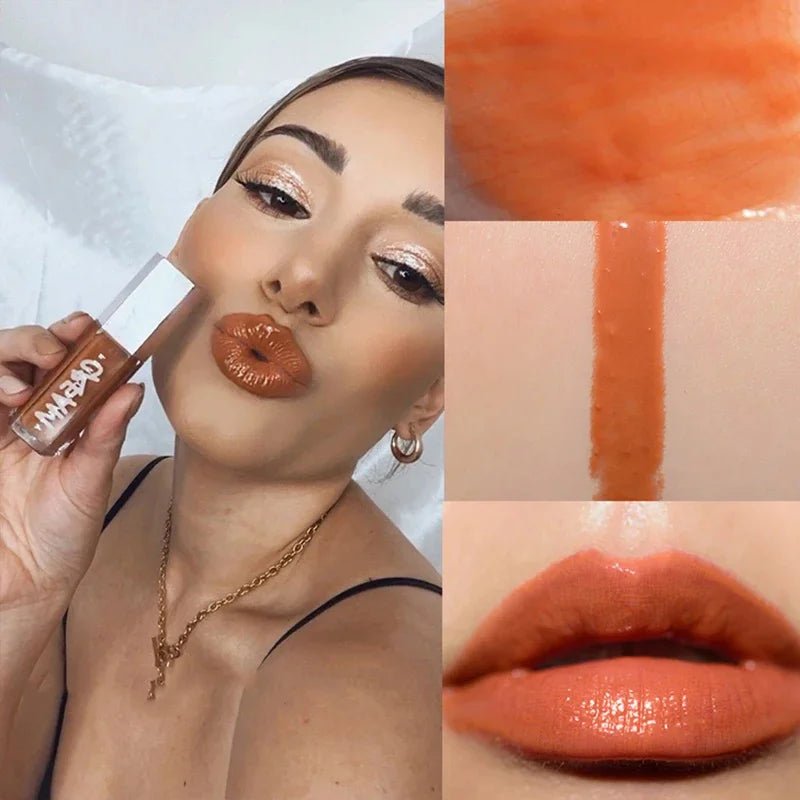 Fashion Fenty Beauty Lip Glaze Moisten Shine Glitter Lip Plumper Makeup For Beginner Liquid Lipstick Female Makeup Cosmetics - BACKUPMYFILESNOW.COM®