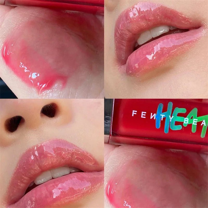 Fashion Fenty Beauty Lip Glaze Moisten Shine Glitter Lip Plumper Makeup For Beginner Liquid Lipstick Female Makeup Cosmetics - BACKUPMYFILESNOW.COM®