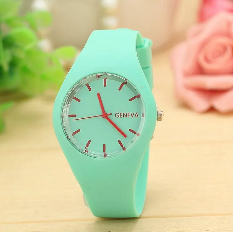 Fashion Men Watch Women Cream Color Ultra - thin Fashion Gift - BACKUPMYFILESNOW