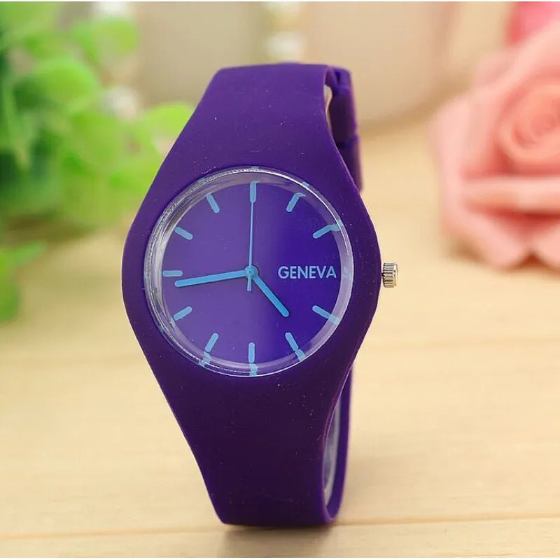 Fashion Men Watch Women Cream Color Ultra - thin Fashion Gift - BACKUPMYFILESNOW