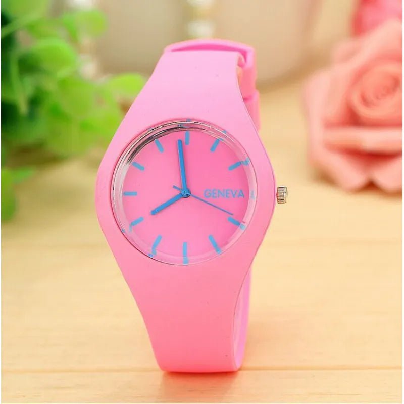 Fashion Men Watch Women Cream Color Ultra - thin Fashion Gift - BACKUPMYFILESNOW