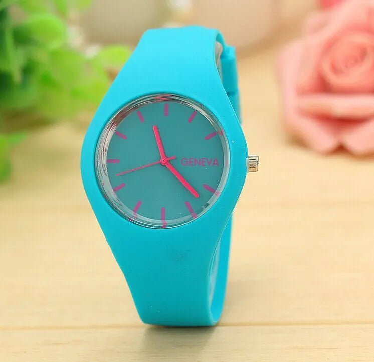 Fashion Men Watch Women Cream Color Ultra - thin Fashion Gift - BACKUPMYFILESNOW