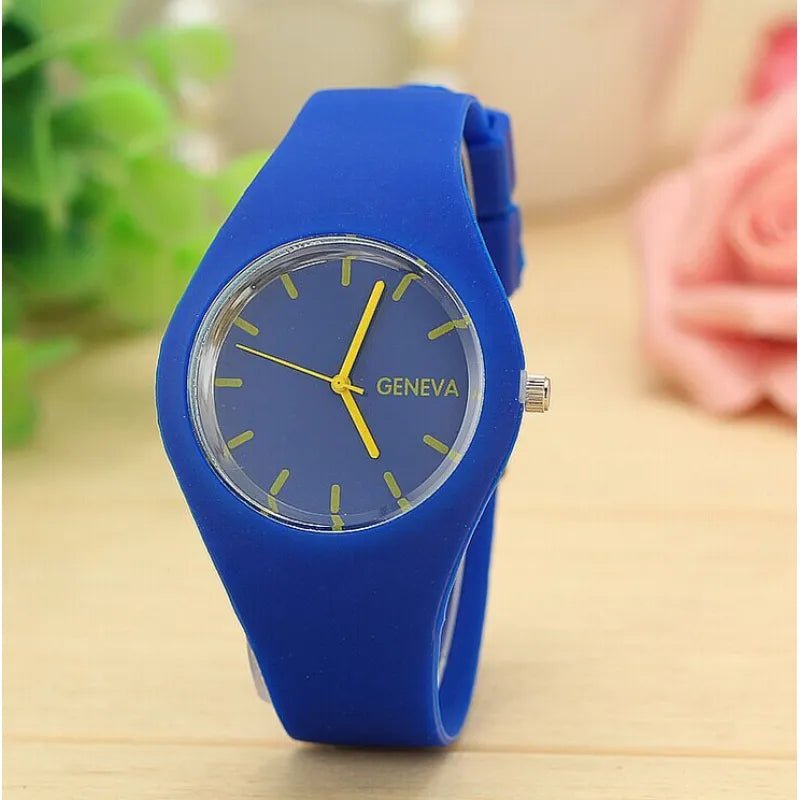 Fashion Men Watch Women Cream Color Ultra - thin Fashion Gift - BACKUPMYFILESNOW