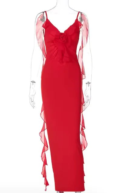 Fashion Strap Dress - BACKUPMYFILESNOW