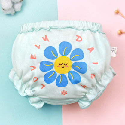 Korean Style Shorts Children's Briefs Girls' Underwear Without Pp