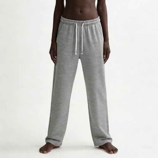 Men's solid-colored casual sports loose-fit trousers by My Store