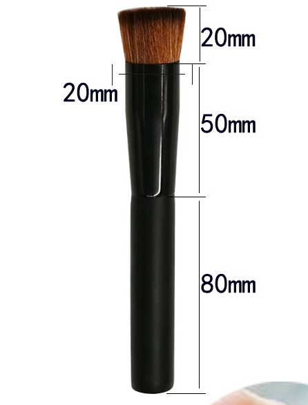 Elegant Ash Wood Makeup Brush