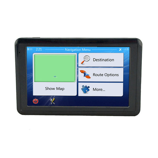 Fashion personality portable car GPS navigator dashboard device, compact navigation screen with sleek design