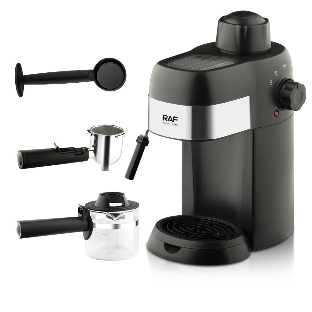 Compact Semi-Automatic Italian Coffee Machine for Home