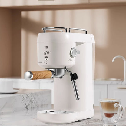 Espresso Machine with Milk Frother and Grinder 110V