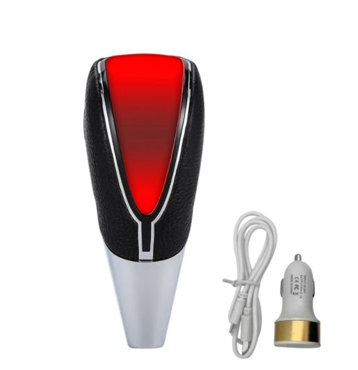 Car modification accessory LED light head touch sensor light lever close-up