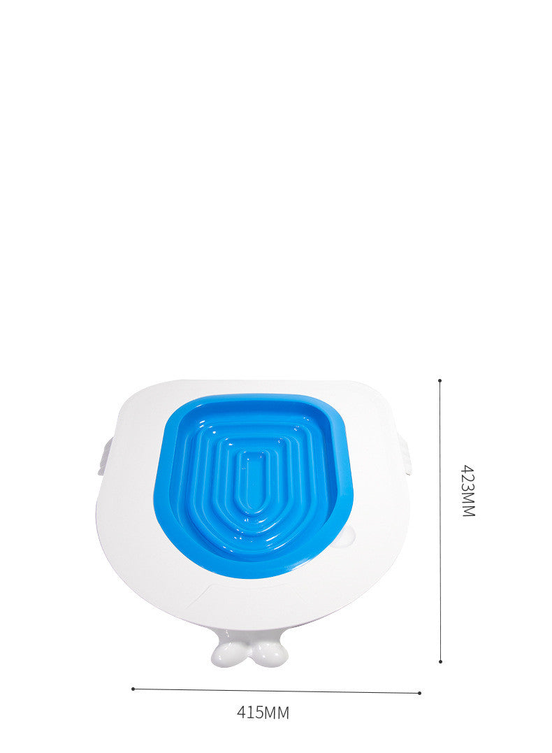 Cat toilet trainer for pet supplies in a simple, functional design