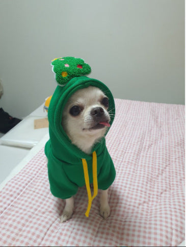 Pet sports fashion Christmas Day clothing outfit by My Store