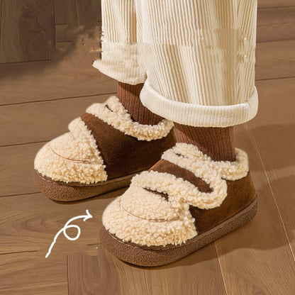 Children's cotton winter shoes in Korean style, soft padded design for boys and girls