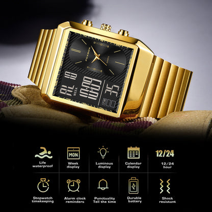 Stylish versatile quartz men's watch with a good-looking design and classic dial by My Store
