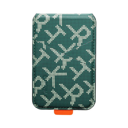 Unisex portable ID card holder with letter patterns by My Store
