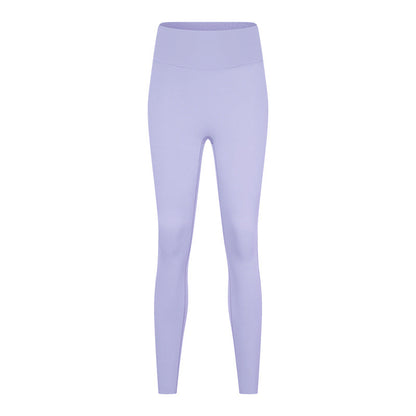 Women's high-waisted butt-lifting yoga pants with seamless design in a fitted silhouette