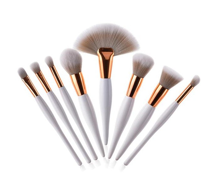 Elegant 8-Piece Brush Kit