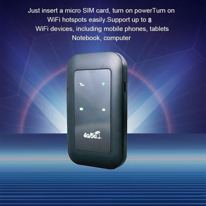 H808 portable 4G wireless card mobile WiFi router with compact network card design