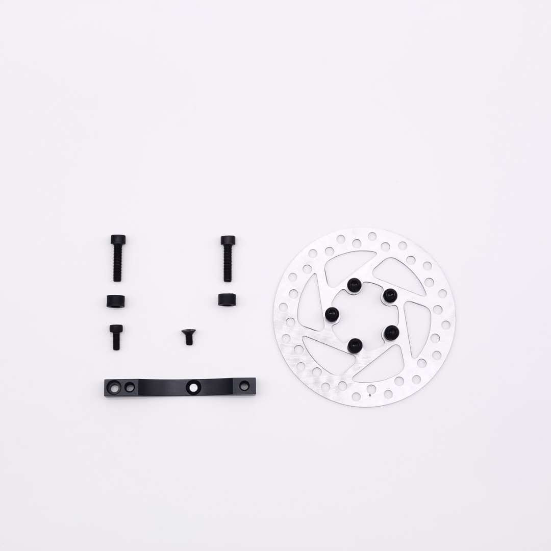Oil hydraulic disc brake cable pull assembly, black bicycle brake component